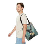 Dapper Chihuahua Tote Bag – Elegant Eco-Friendly Canvas for Dog Lovers