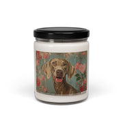 Weimaraner Vintage Art Candle – Dog Lover Gift & Pet Memorial