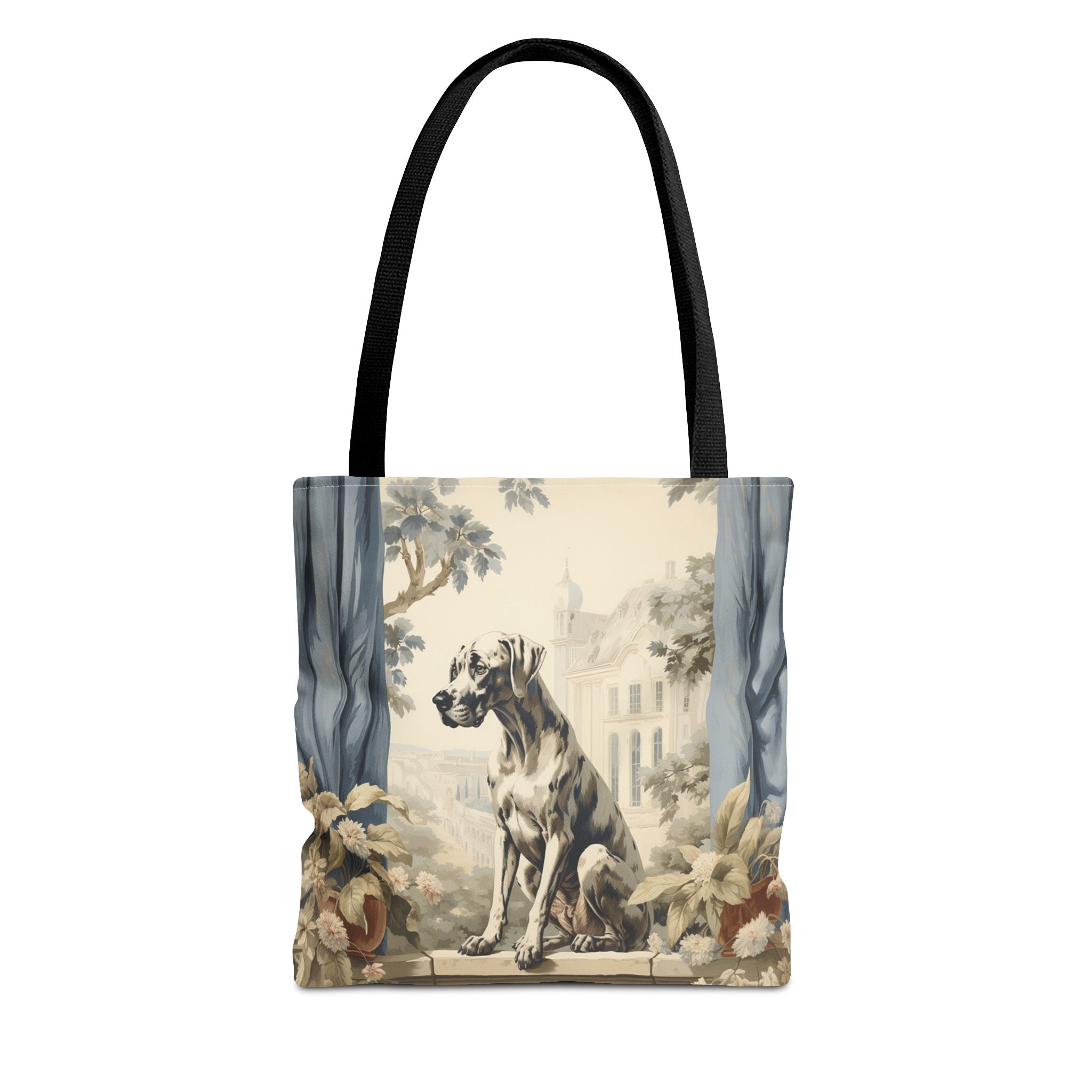 Great Dane Manor Art Tote Bag, Eco-Friendly Dog Lover Gift