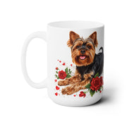 Yorkie Lover Valentine's Coffee Mug - Cute Yorkshire Terrier Gift