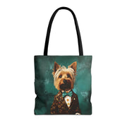 Yorkie Elegance Tote Bag – Chic Eco-Friendly Gift for Dog Lovers