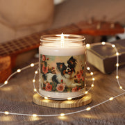 Papillon Rose Garden Candle – Perfect Gift for Dog Lovers