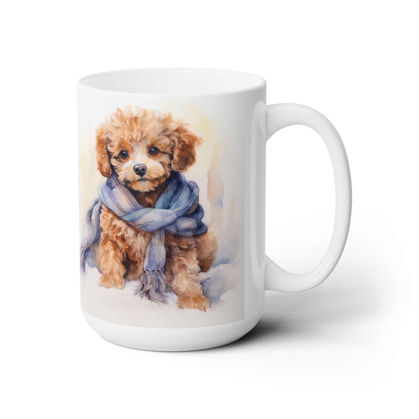 Poodle Pals Winter Mug – Cozy Coffee Companion for Dog Lovers