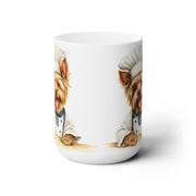 Yorkie Chef Mug - Adorable Yorkshire Terrier Coffee Cup for Dog Lovers