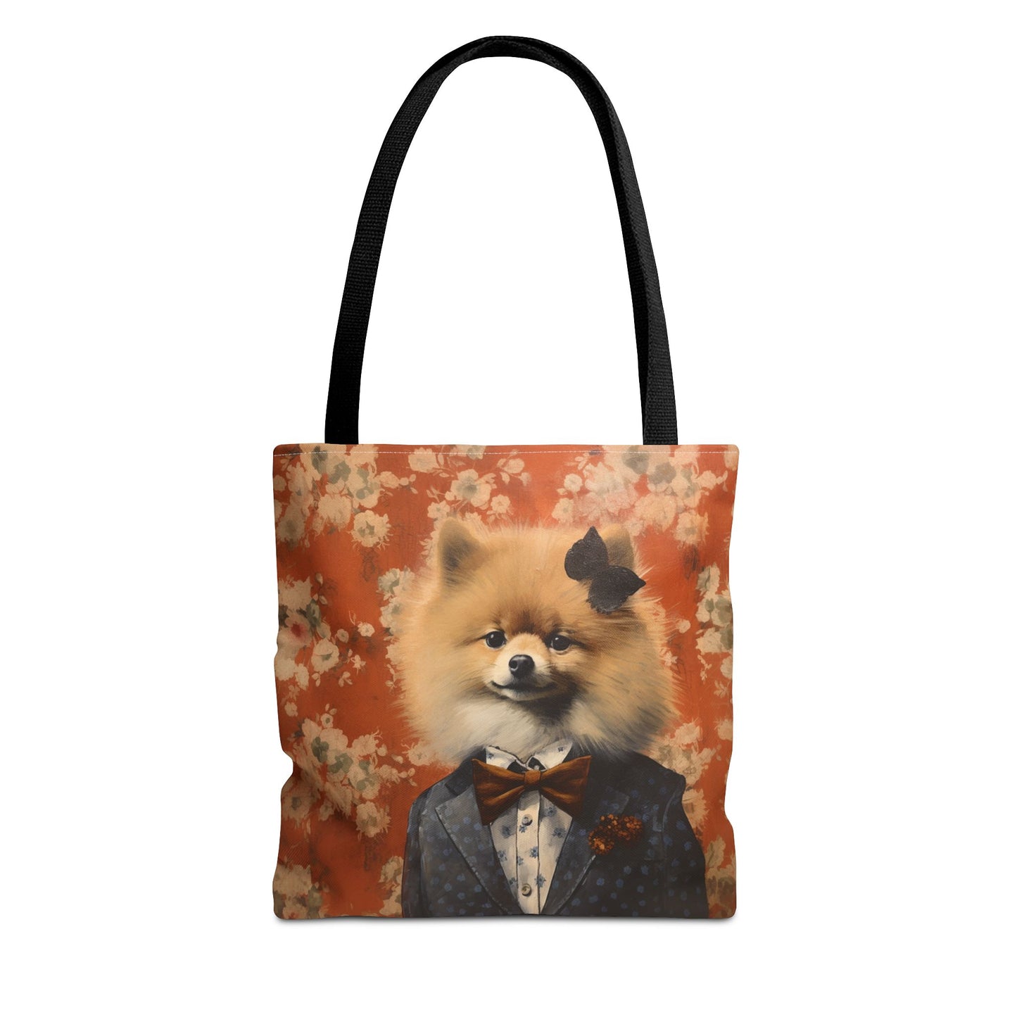 Stylish Pomeranian Tote Bag, Eco-Friendly Gift for Dog Lovers