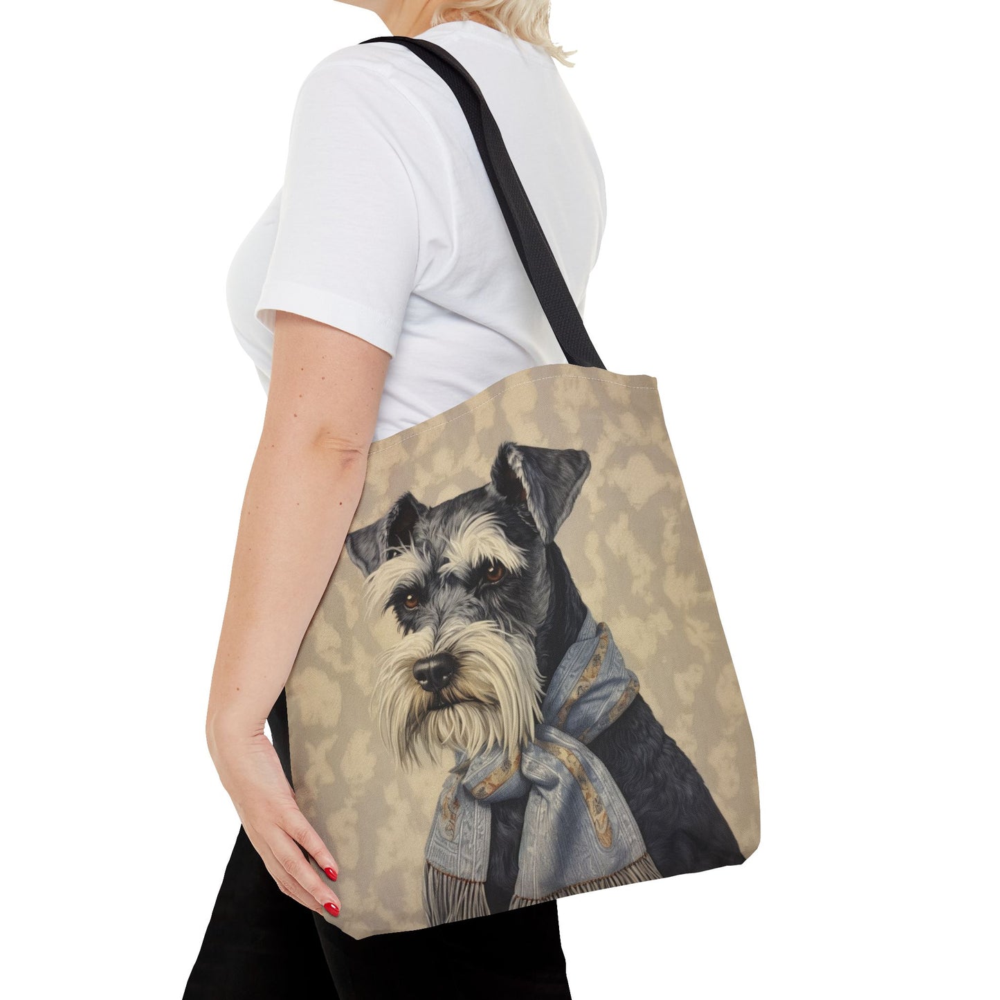 Charming Schnauzer Tote Bag – Artistic, Durable & Eco-Friendly