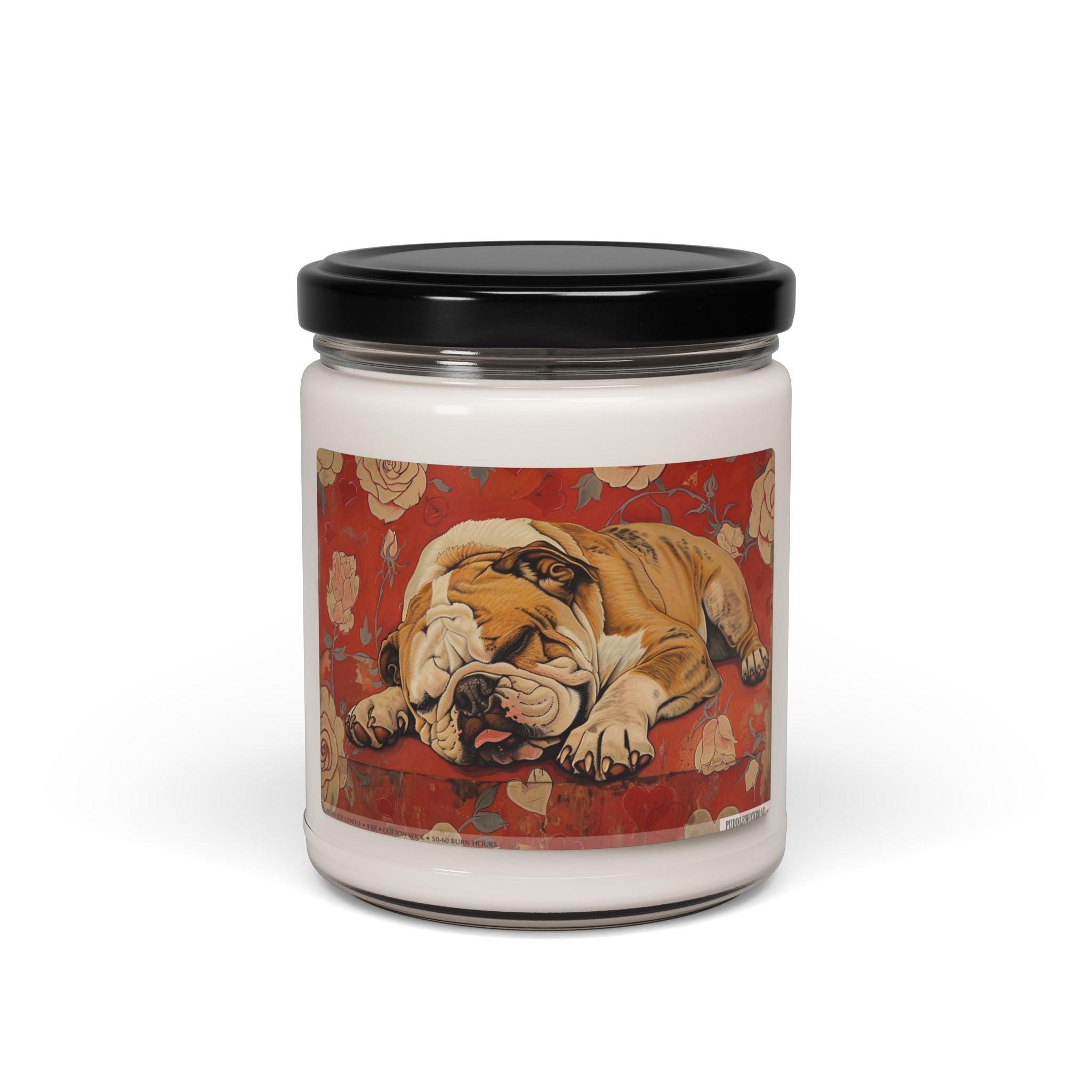 Bulldog Bliss Vintage Candle – Pet Lover Gift & Memorial Keepsake