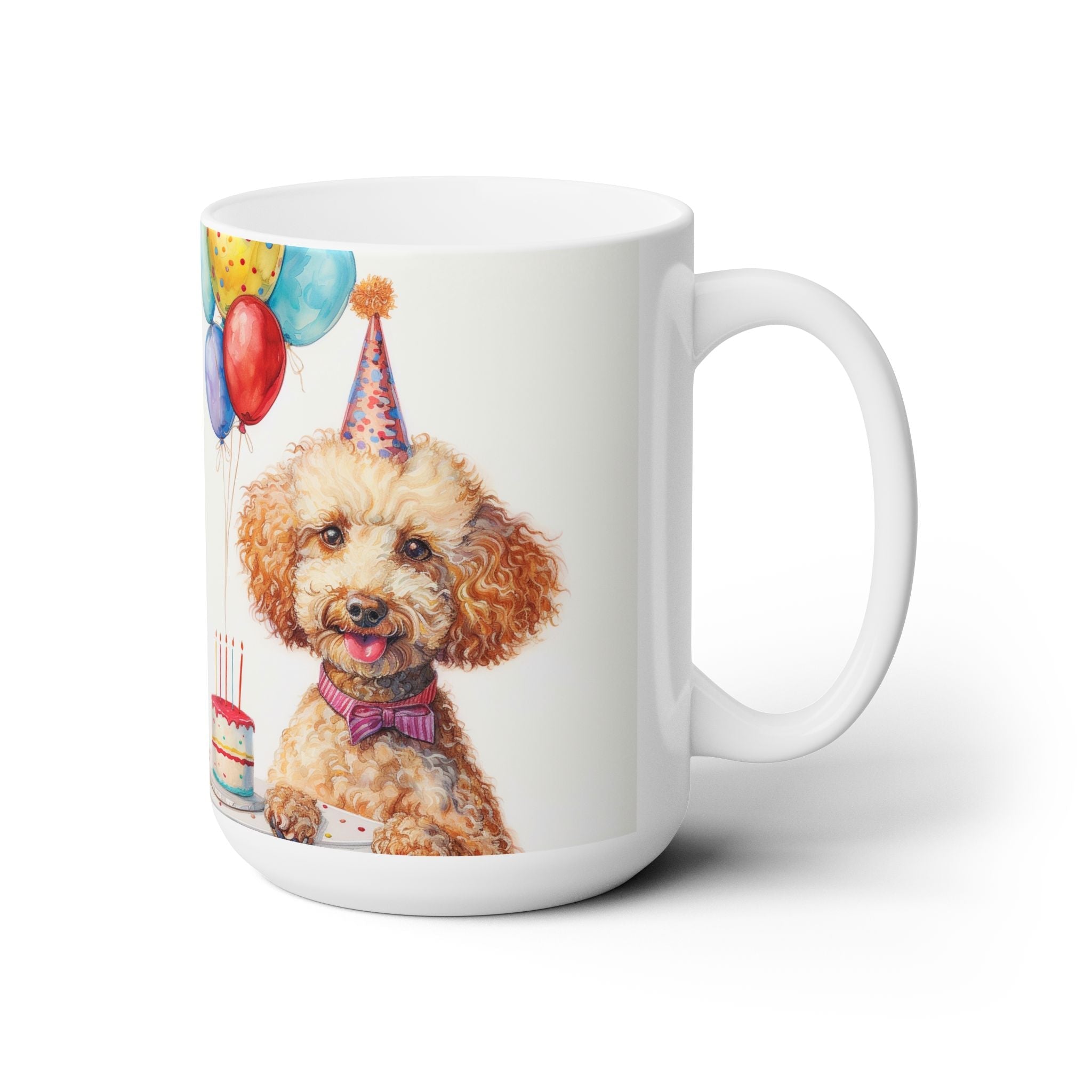 Poodle Party Mug - Adorable Birthday Dog Lover Gift