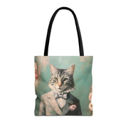 Maine Coon Cat Tote Bag, Chic Canvas Market Bag for Cat Lovers