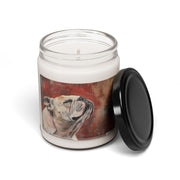 Graceful Bulldog Soy Candle - Artistic Gift for Dog Lovers - Darwin & Rose