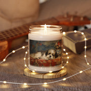 Shih Tzu Vintage Art Candle – Soy Gift for Dog Lovers