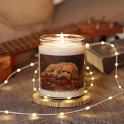 Loving Labradoodle Rose Blossom Candle – Pet Memorial & Gift Idea