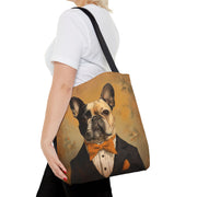 Charming French Bulldog Tote Bag - Artistic and Eco-Friendly