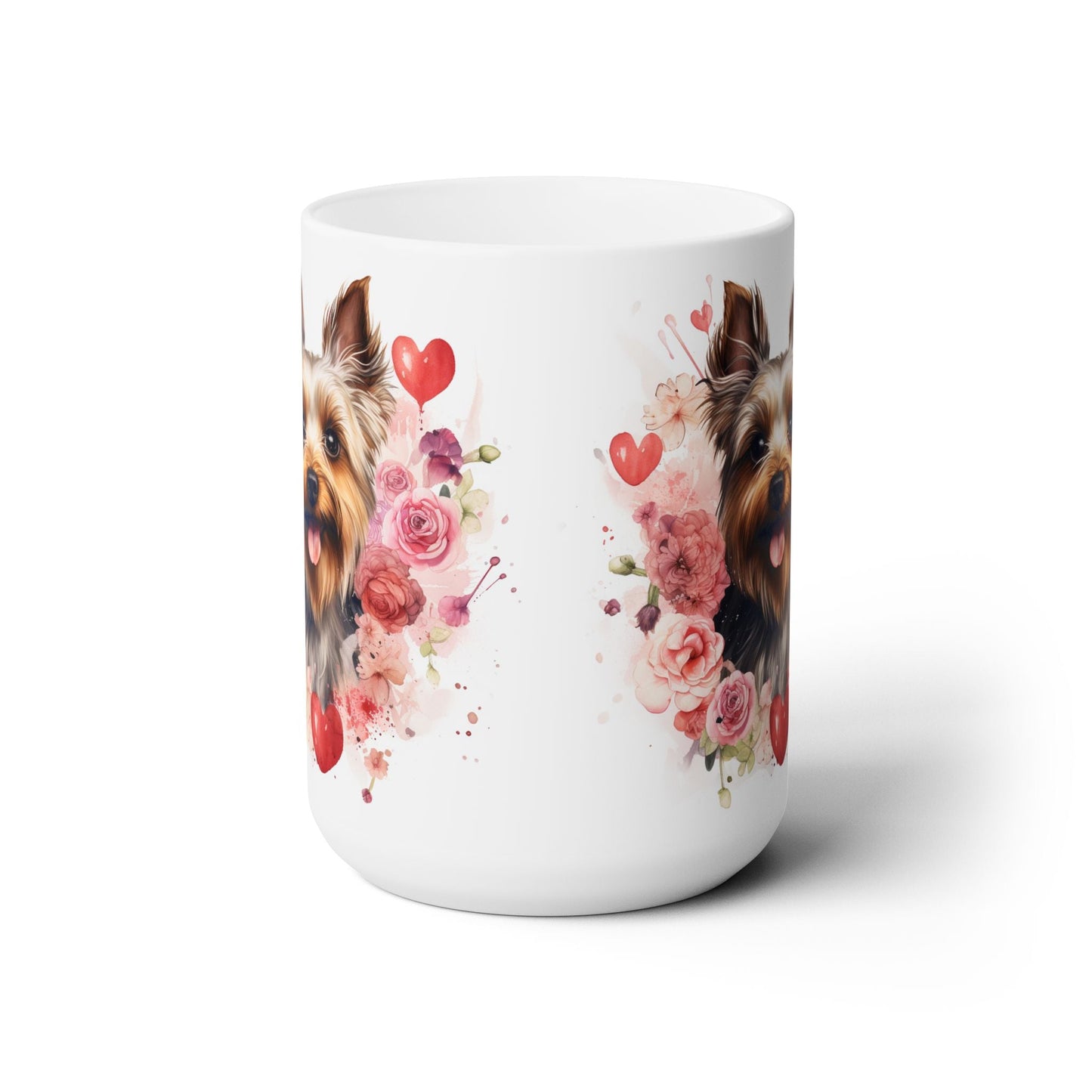 Yorkie Love Mug – Yorkshire Terrier Gift for Dog Lovers, Valentine’s Cup