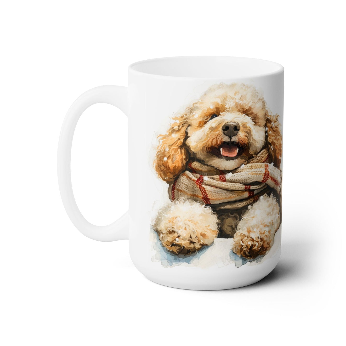 Cozy Poodle Coffee Mug - Perfect for Dog Lovers & Gift Giving