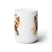 Yorkie Chef Mug - Adorable Yorkshire Terrier Coffee Cup for Dog Lovers