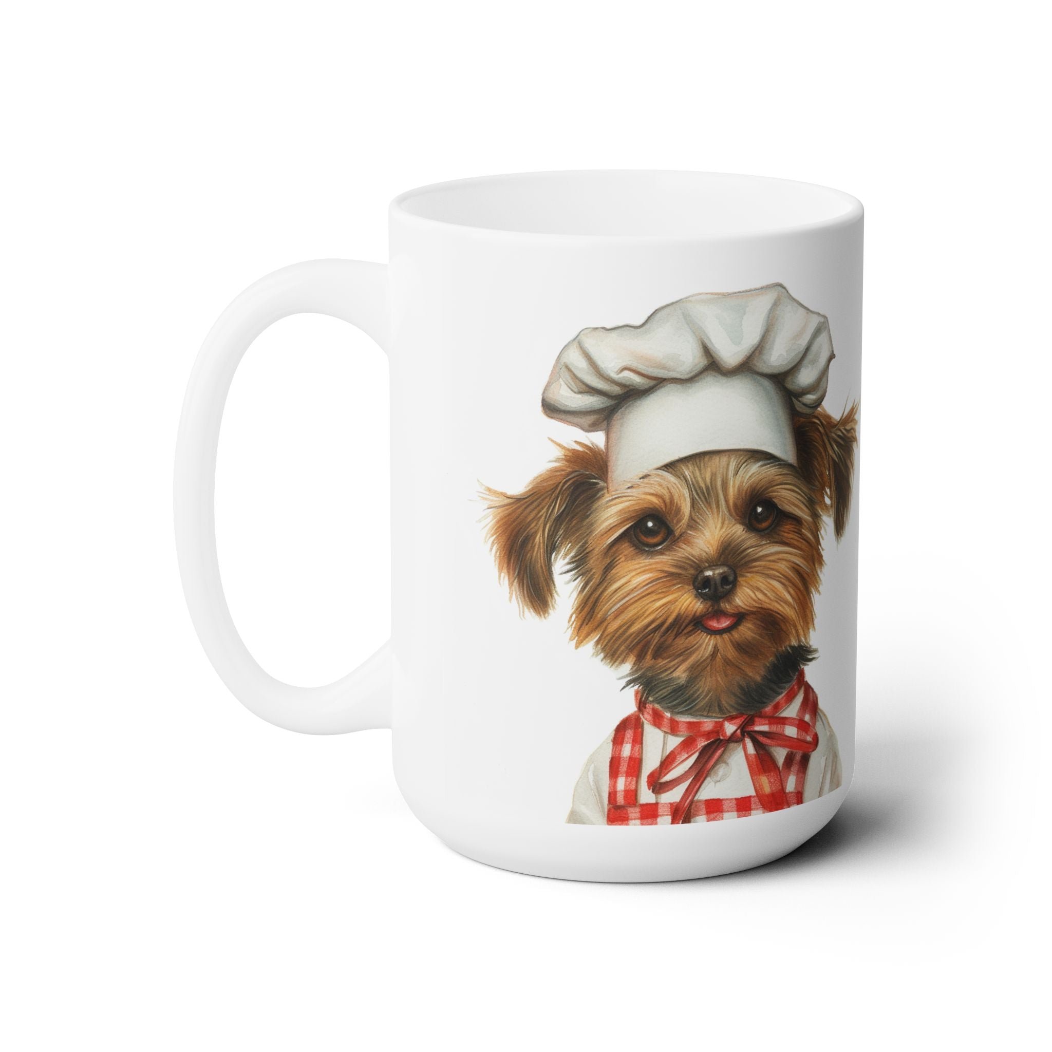 Yorkie Chef Coffee Mug – Cute Yorkshire Terrier Gift for Dog Lovers