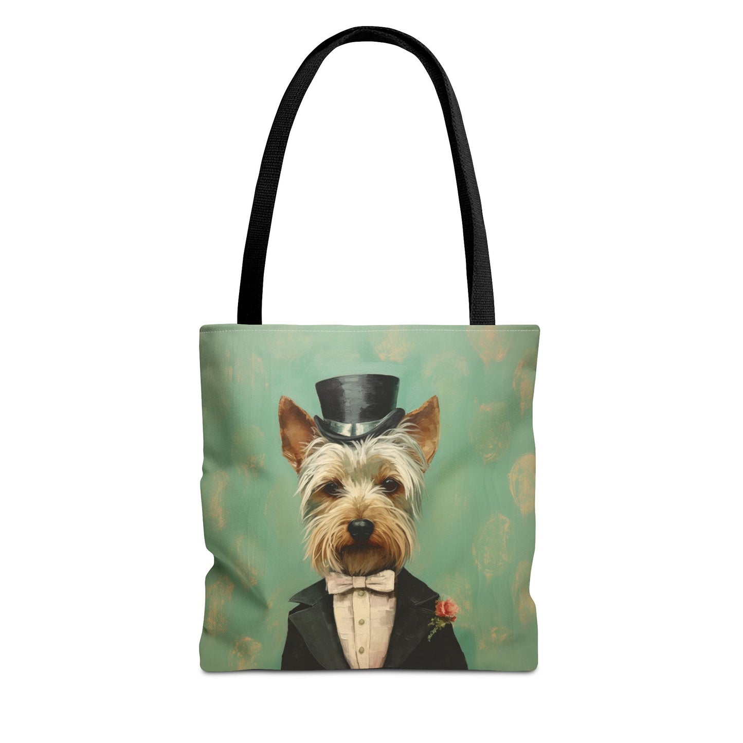 Yorkshire Terrier Top Hat Tote Bag, Eco-Friendly & Stylish Gift