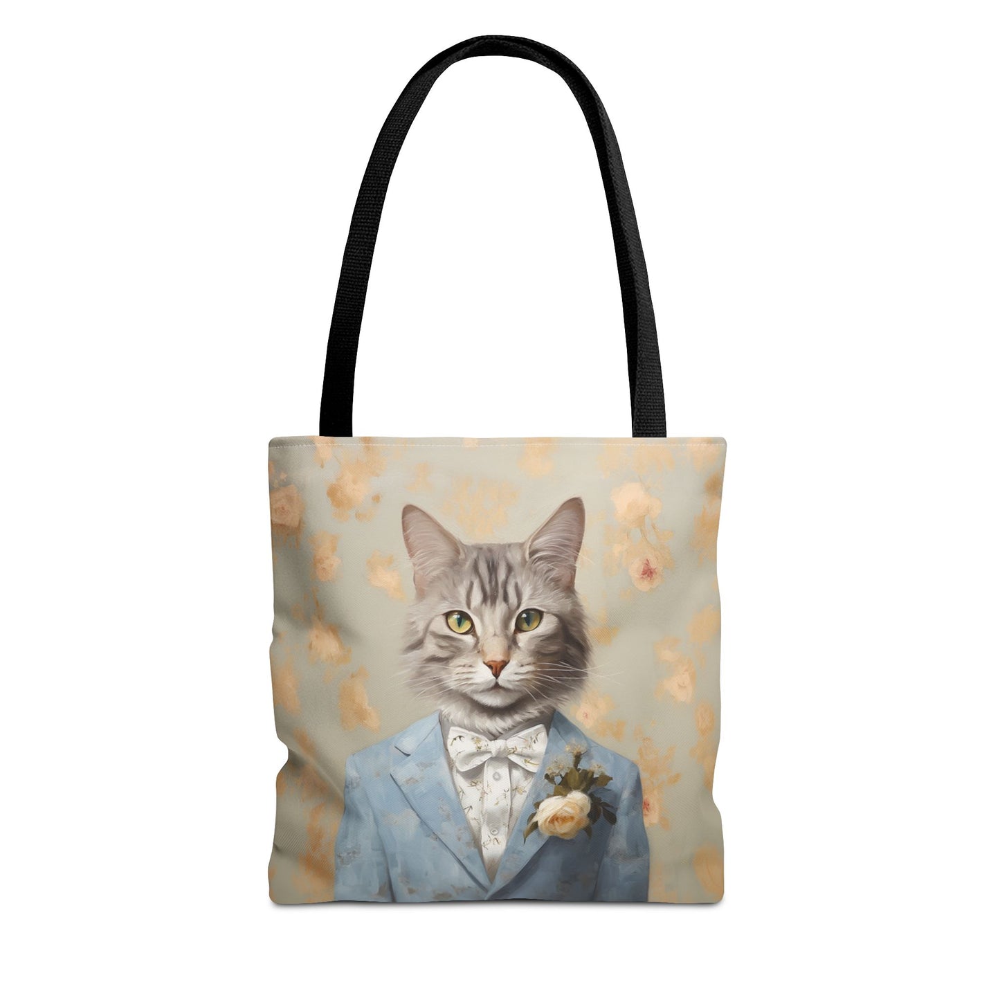 Sophisticated Maine Coon Tote Bag - Wedding-Inspired Cat Lover Gift