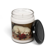 Bichon Frise Vintage Art Candle – Cozy Gift for Dog Lovers