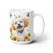 Sunny Poodle Joy Mug – Cute Coffee Cup for Dog Lovers