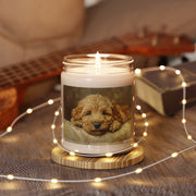 Goldendoodle Puppy-Themed Soy Candle Gift for Dog Lovers