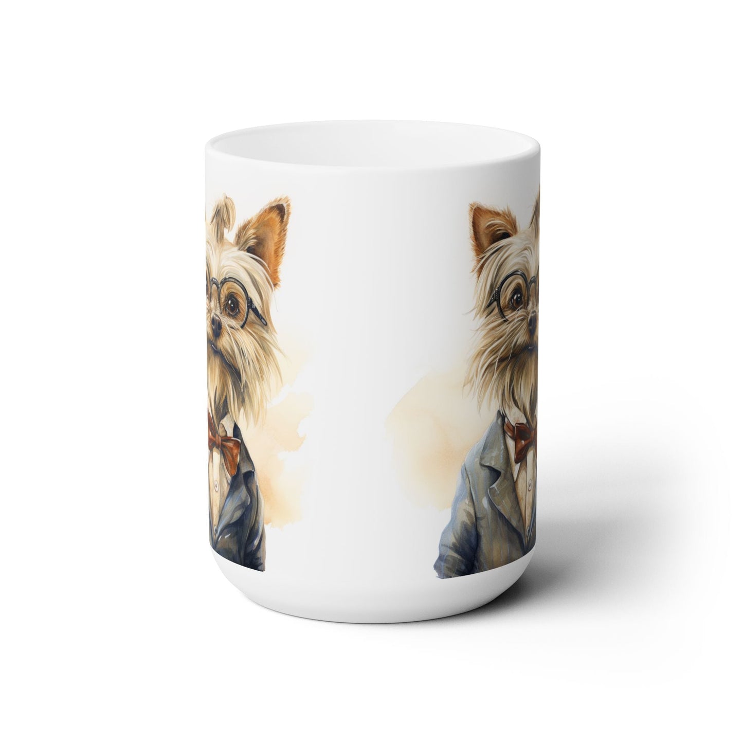 Sophisticated Yorkie Gentleman Mug – Perfect Gift for Dog Lovers