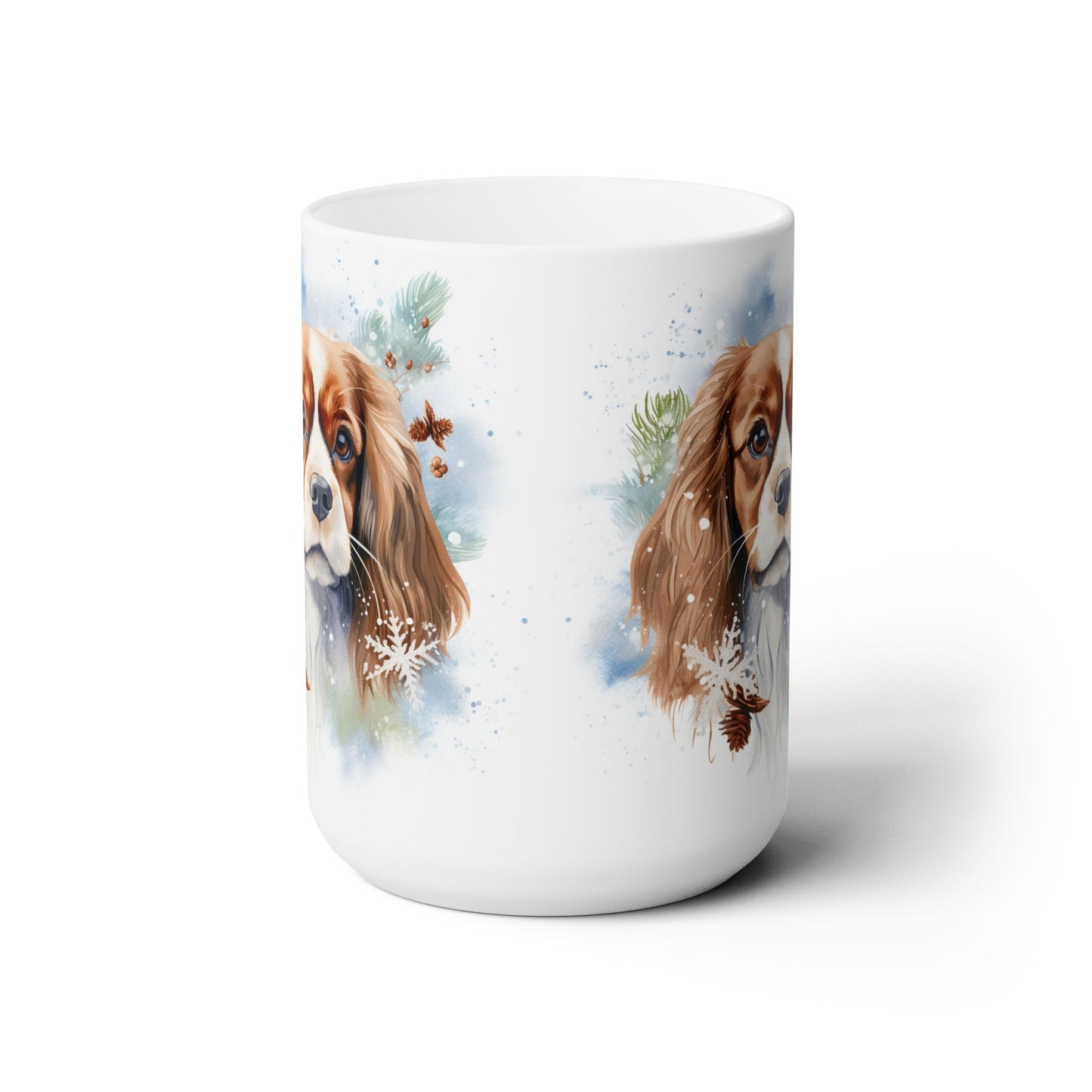 Cavalier King Charles Spaniel Winter Mug - Cozy Cavie Dog Lover Gift - Darwin & Rose