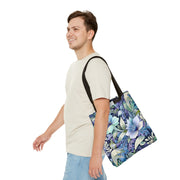 Floral Bliss Canvas Tote Bag, Eco-Friendly and Stylish for Everyday Use