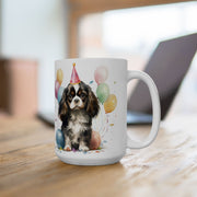 Cavalier King Charles Birthday Mug – Cute Party Dog Design