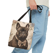 French Bulldog Tote Bag – Classic Brindle Design for Dog Lovers