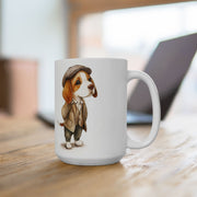 Dapper Beagle Coffee Mug – Dog Lover Gift for Beagle Moms