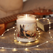 Belgian Malinois Tribute Candle – Heartfelt Soy Gift for Dog Lovers