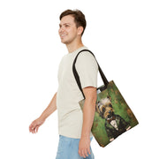 Yorkie Dapper Canvas Tote Bag – Stylish Eco-Friendly Dog Lover Gift