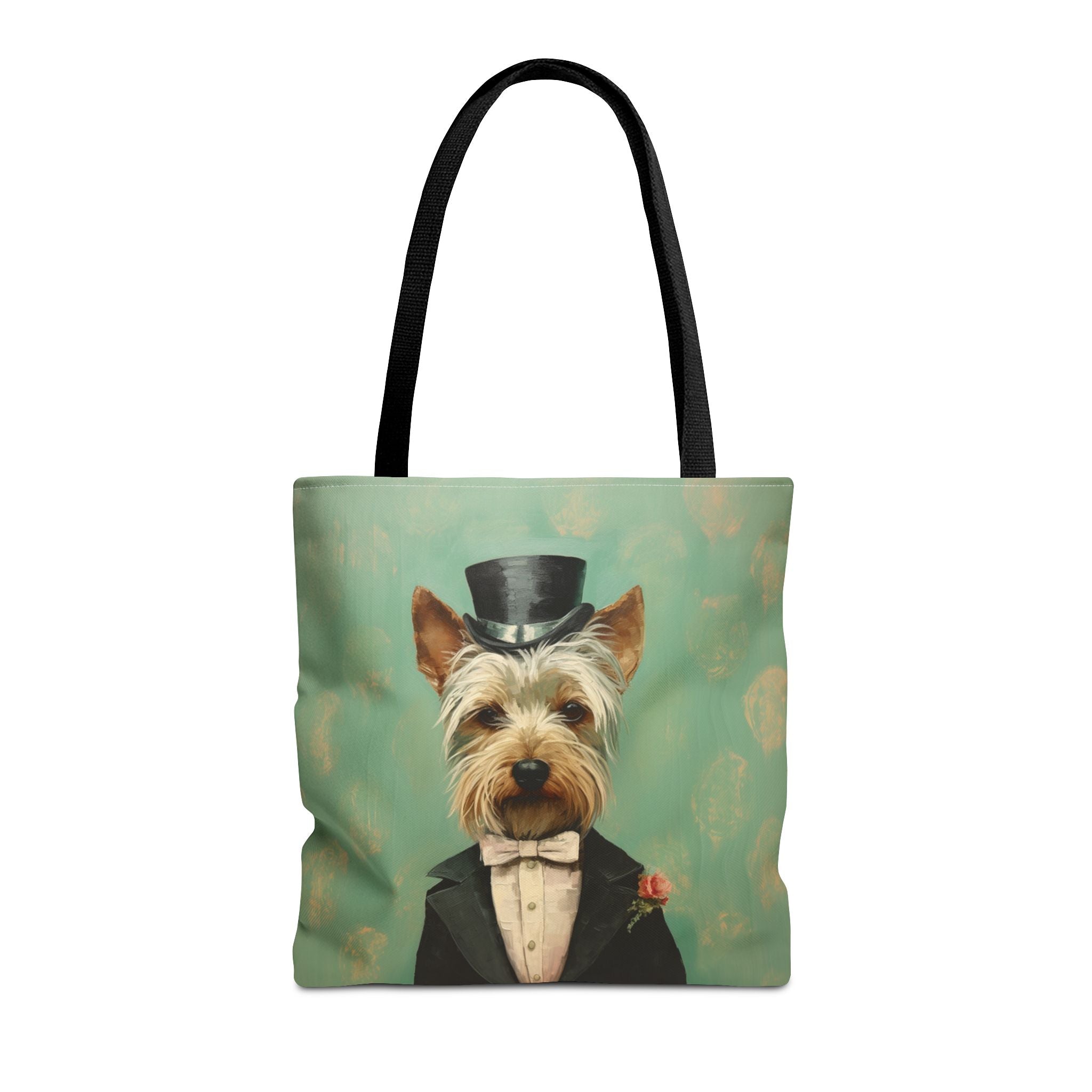 Yorkshire Terrier Top Hat Tote Bag, Eco-Friendly & Stylish Gift