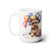 Yorkie Birthday Celebration Mug – Perfect Gift for Yorkie Lovers