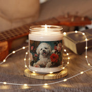 Adorable Bichon Frise Candle – Vintage Pet Lover Gift