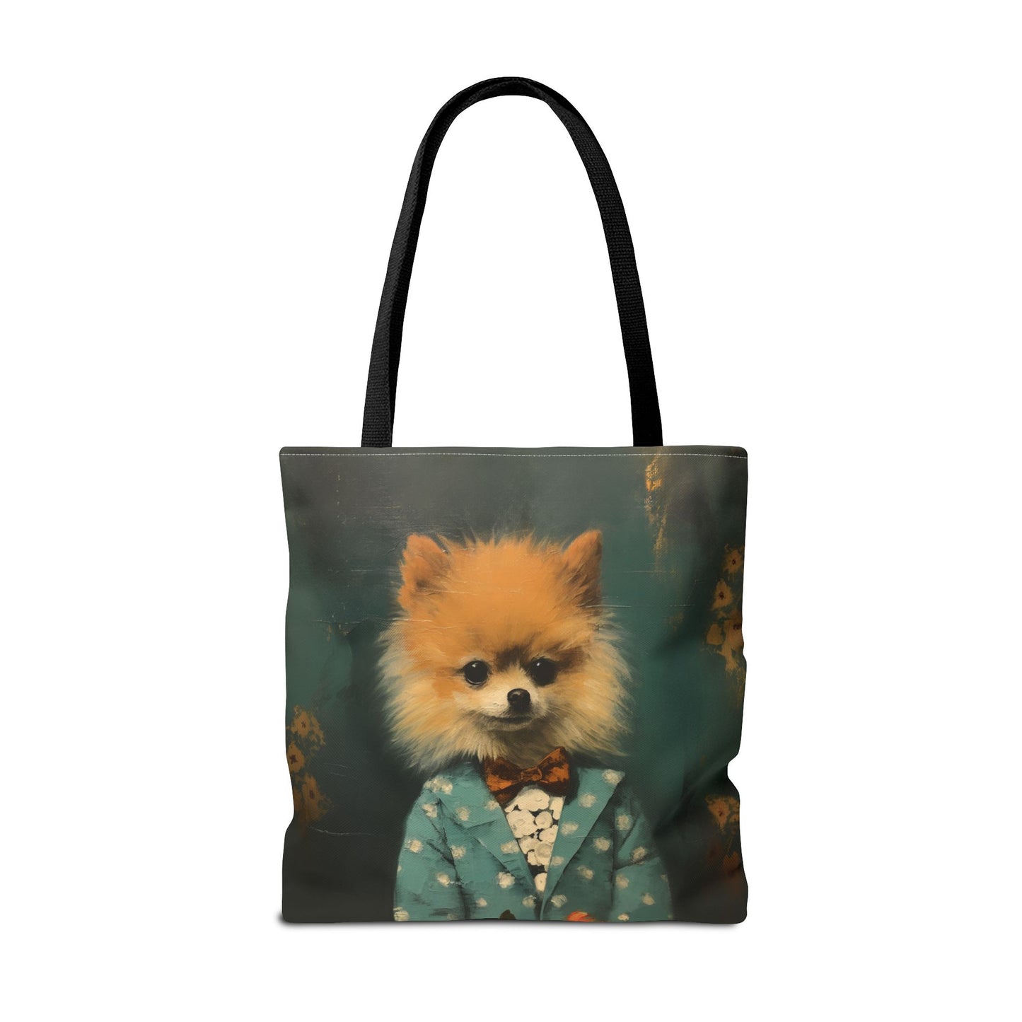 Charming Pomeranian Tote Bag – Eco-Friendly Canvas for Dog Lovers