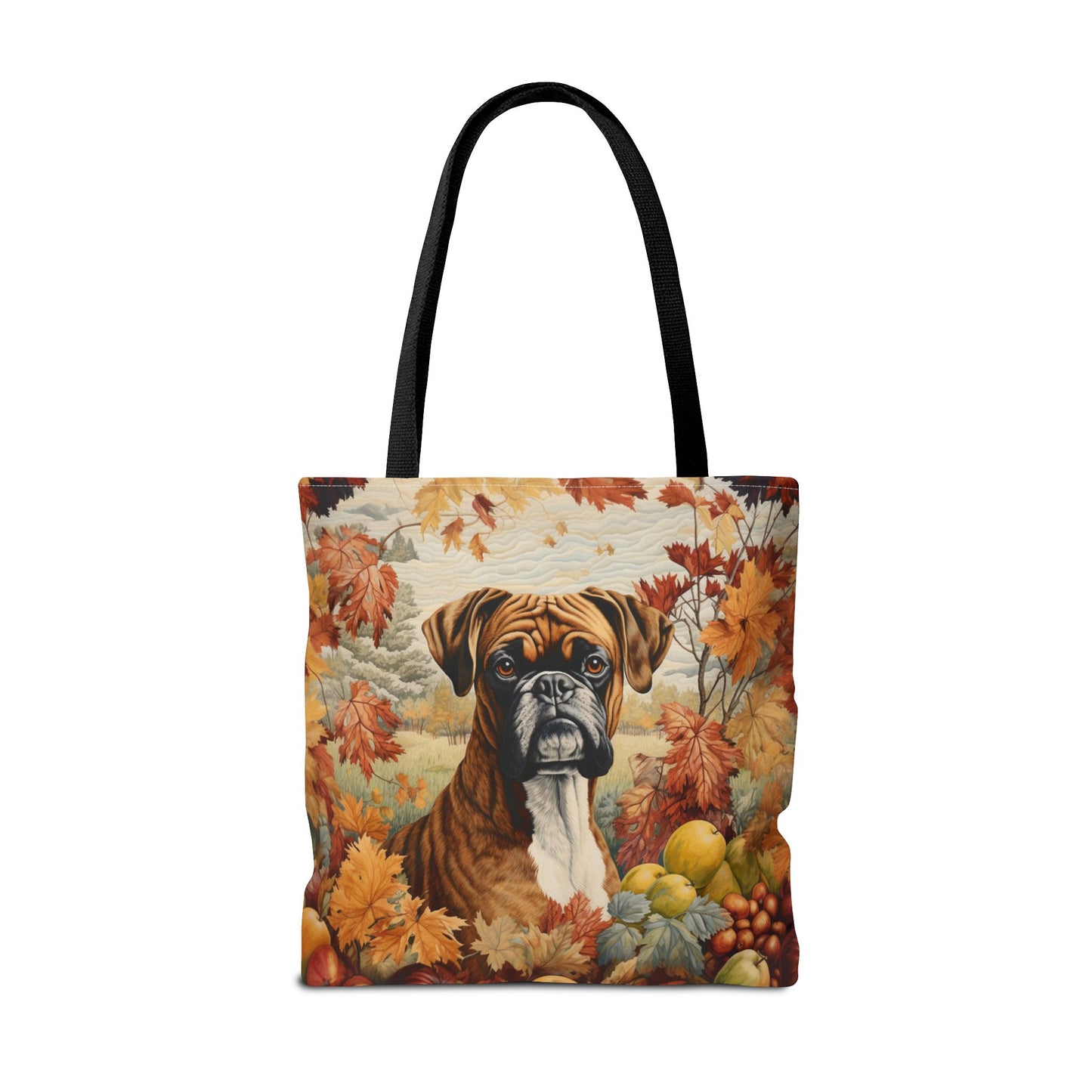 Boxer Autumn Harvest Tote Bag – Eco-Friendly Fall Accessory