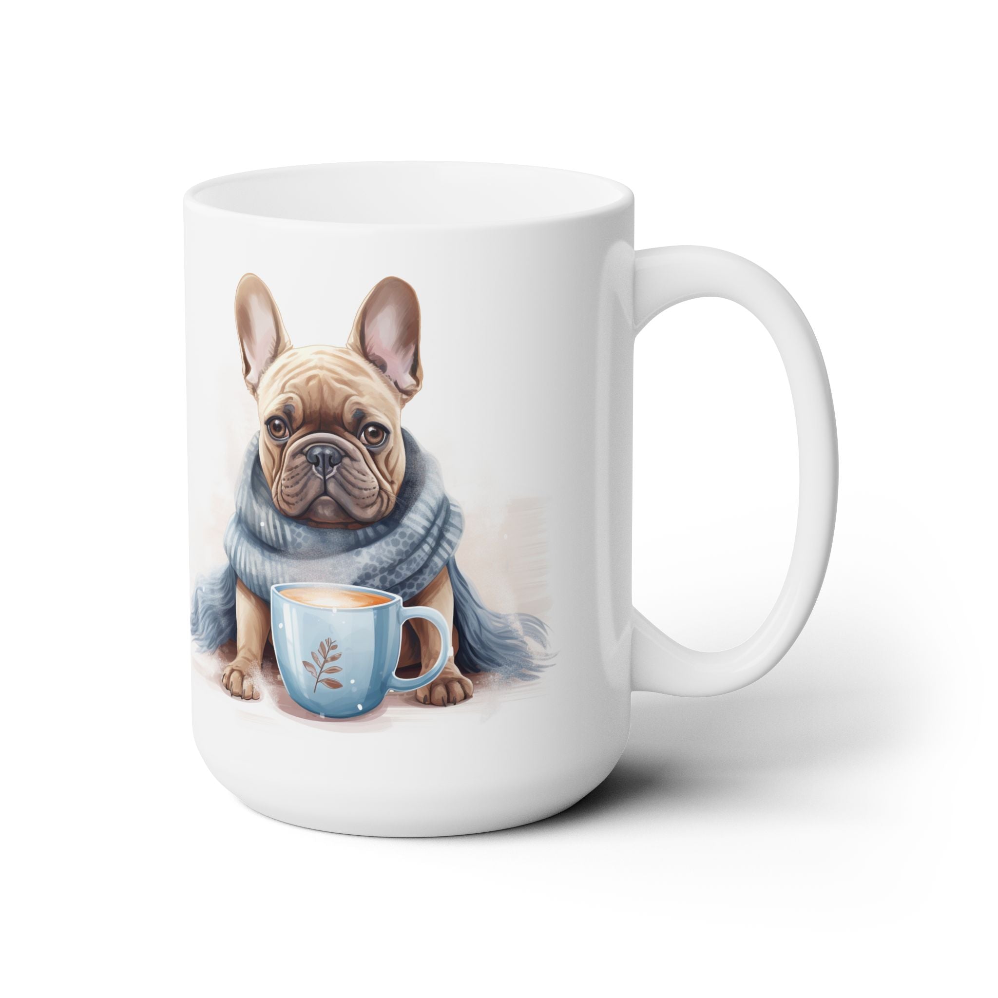 Frenchie Cozy Moments Mug – French Bulldog Coffee Cup Gift