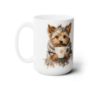 Cozy Yorkie Mug - Yorkshire Terrier Lover Gift for Dog Moms - Darwin & Rose