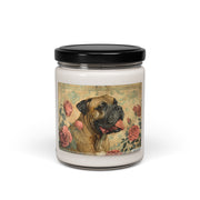 Mastiff Rose Vintage Candle - Dog Lover’s Gift & Memorial Keepsake