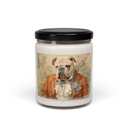 English Bulldog Vintage Art Candle Gift