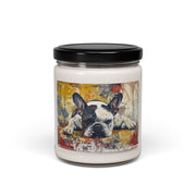 French Bulldog Relaxation Candle – Vintage Art Soy Wax Gift