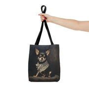 Chic Chihuahua Tote Bag – Artistic Canvas for Dog Lovers and Everyday Use