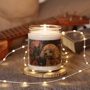 Charming Poodle Candle – Vintage Art Gift for Dog Lovers