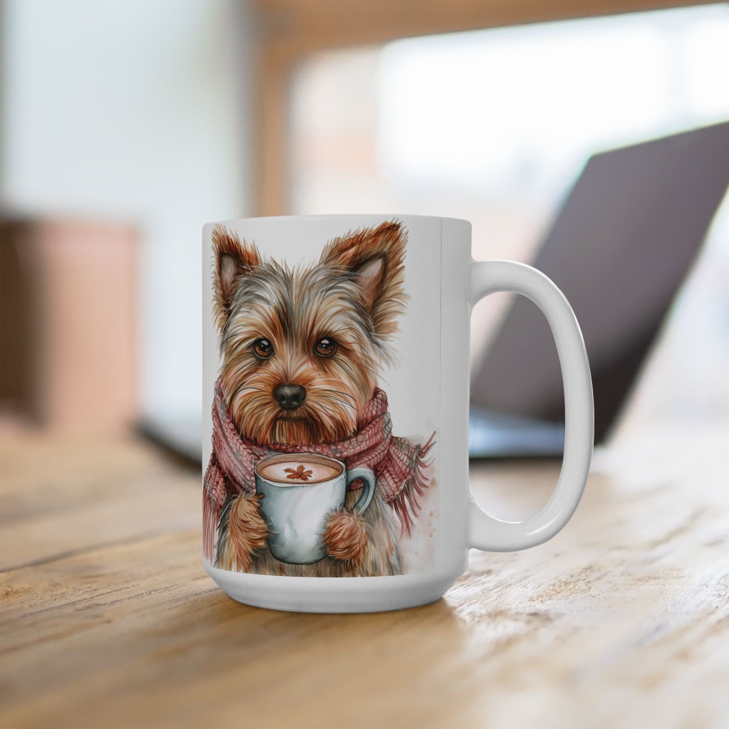 Cozy Yorkie Mug - Yorkshire Terrier Gift for Dog Lovers