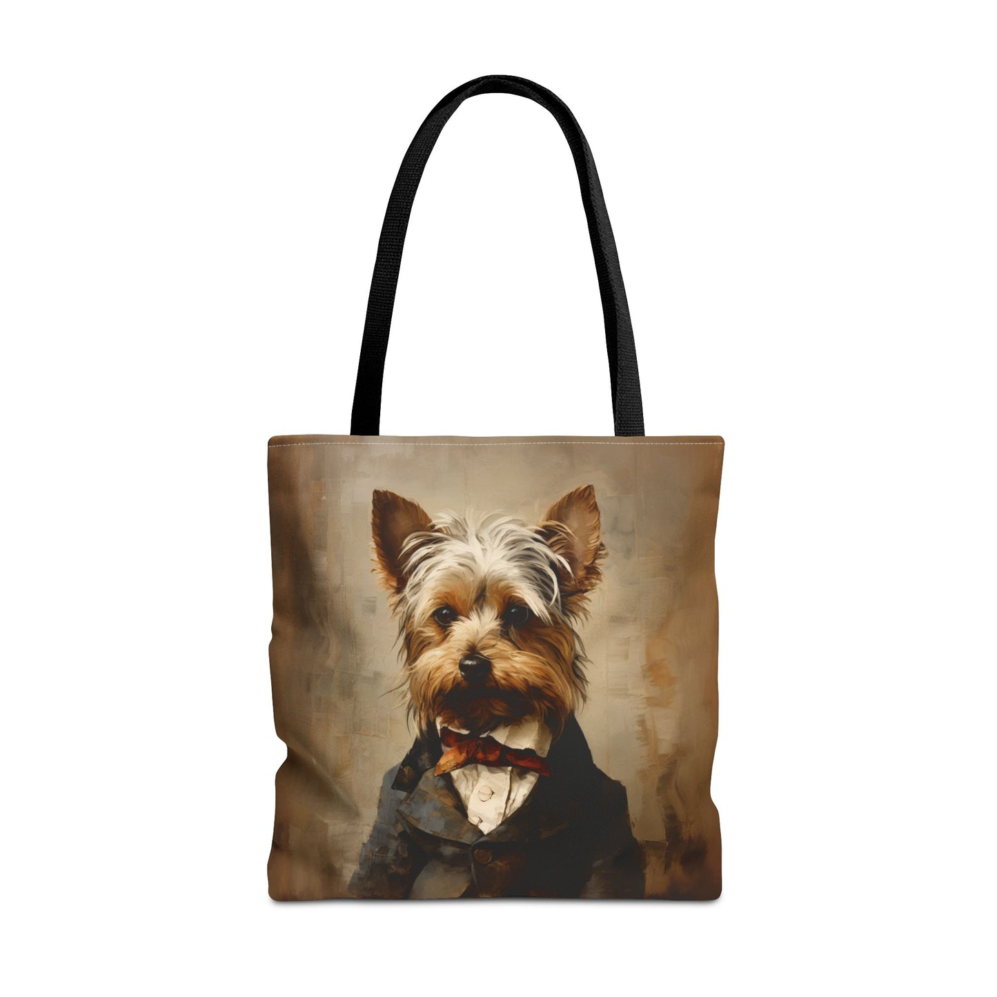 Yorkshire Terrier Aristocrat Tote Bag, Stylish Canvas for Pet Lovers