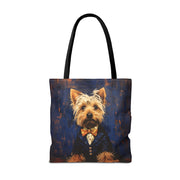 Yorkie Elegance Tote Bag – Stylish Dog Lover’s Reusable Shopping Bag