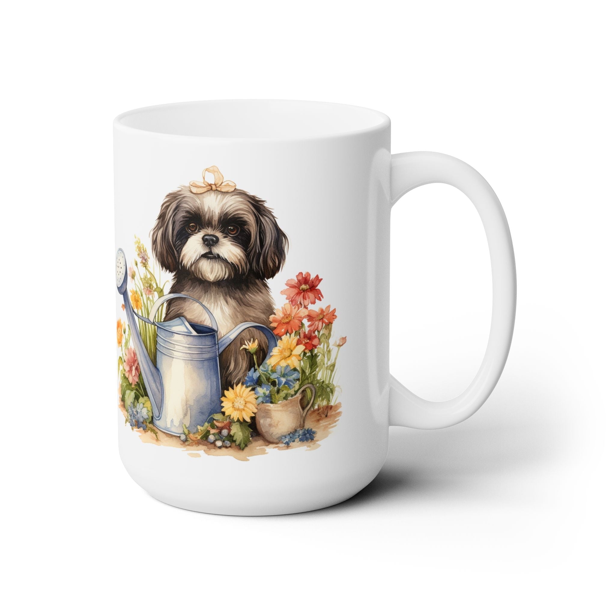 Shih Tzu Garden Delight Coffee Mug - Darwin & Rose